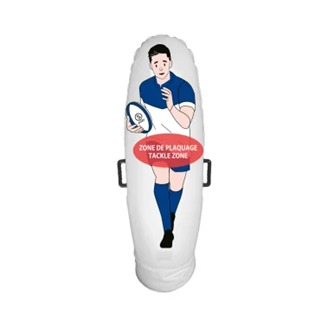 Mannequin gonflable rugby
