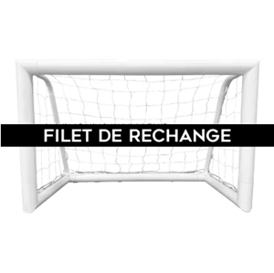 Filet de rechange +crochets pour mini but fixe réversible 150cm