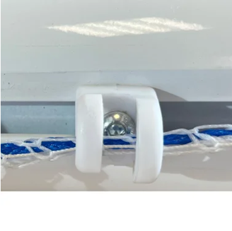 Lot de 40 crochets blanc pour but ref.064066 et 064067