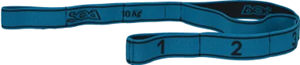 Bande élastique fitness force 10 Turquoise/Anthra