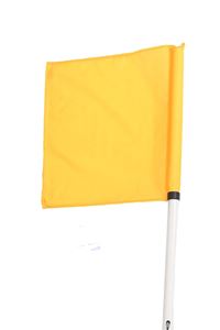 Lot de 4 drapeaux d'angle jaunes FA013