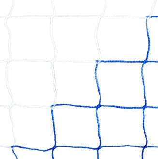 Filet de futsal 3 x 2 m - 3mm - Bleu/Blanc