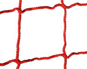 Filet de football - But à 11 - Boîte - 4mm Rouge