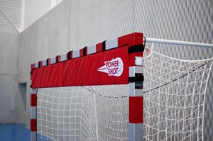 Réducteur de but de handball en mousse et PVC 3m x 0,40m