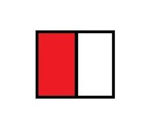Drapeau pour poteau d'angle - différentes couleurs