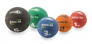 Medicine Ball en 5 poids différents