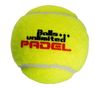 Pack illimité de balles de padel de 3