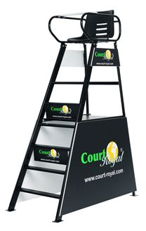 Chaise d'arbitre publicitaire Court Royal Deluxe Grand Slam