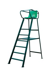 Chaise d'arbitre Court Royal Deluxe - blanc, vert ou noir