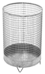 Poubelle en fil métallique - 75 l