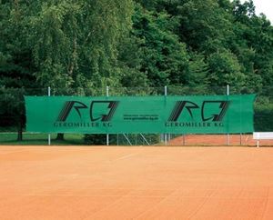 Pare-vent avec impression publicitaire 80 %