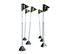 POWERLITE - 6 bâtons de slalom LED
