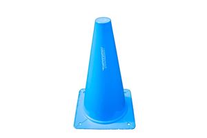 Lot de 4 cônes de délimitation 30 cm - bleu