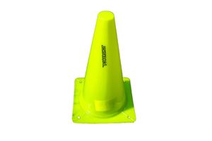Lot de 4 cônes de délimitation 30 cm - jaune