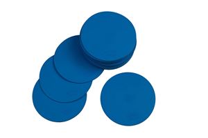 Lot de 24 marqueurs disques - Bleu