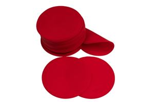 Lot de 24 marqueurs disques - Rouge