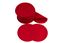 Lot de 24 marqueurs disques - Rouge