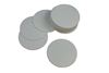 Lot de 24 marqueurs disques - Blanc