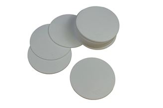 Lot de 24 marqueurs disques - Blanc