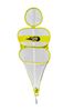 Mur de football - jaune et noir