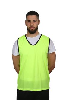 Bavoir pleine maille M/L - Jaune