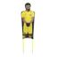 Lot de 3 mannequins flexibles imprimés - Jaune