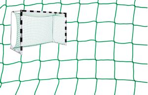 Petit filet de but de terrain et de handball - 4 mm vert