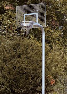 Streetball Unit Court Royal Heavy Duty avec panneau arrière en grille