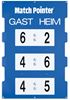 Match Pointer GRAND bleu 46 x 65 cm
