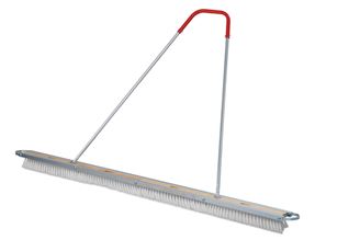 Balai de tennis universel plastique blanc