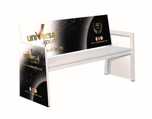 Banc de joueur Grand Slam Aluminium