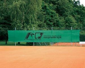 Pare-vent avec impression publicitaire 60 %