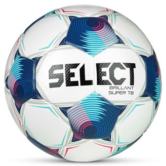Football - Brillant Super TB - size 4 - 4 / White/Blue