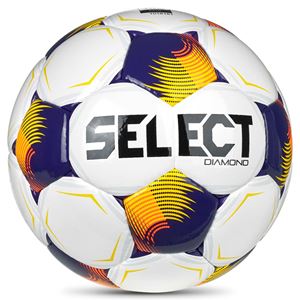Football - Diamond - White/Orange / 5