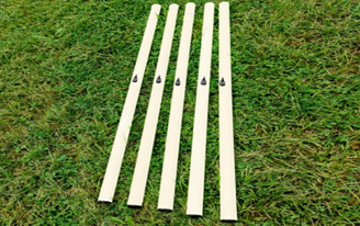 Picture of 5 white 80cm stakes