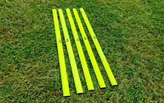 Picture of 5 yellow 160cm stakes