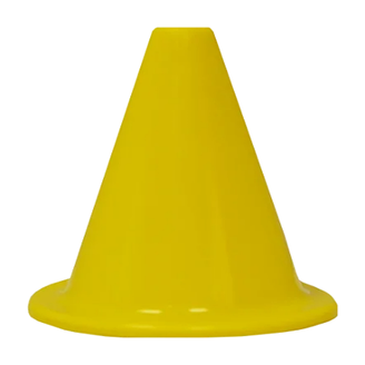 Afbeelding van K. geel rubber h20cm