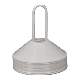 Afbeelding van 20 flex wit Ø19,5cmxh5cm