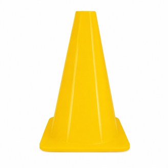 Afbeelding van K. Standaard geel h23cm