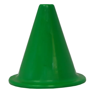 Afbeelding van K. geel rubber h20cm