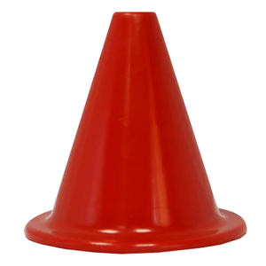 Afbeelding van K. rood rubber h20cm