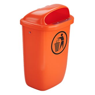 Afbeelding van Poubelle 50L Orange