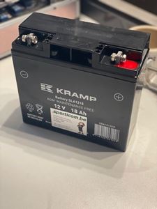Afbeelding van Batterie de rechange pour machine à traçer - Batterij voor belijningswagen 12V-18Ah EV12-12